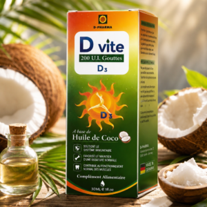D-VITE® – Vitamine D3 d’origine allemande