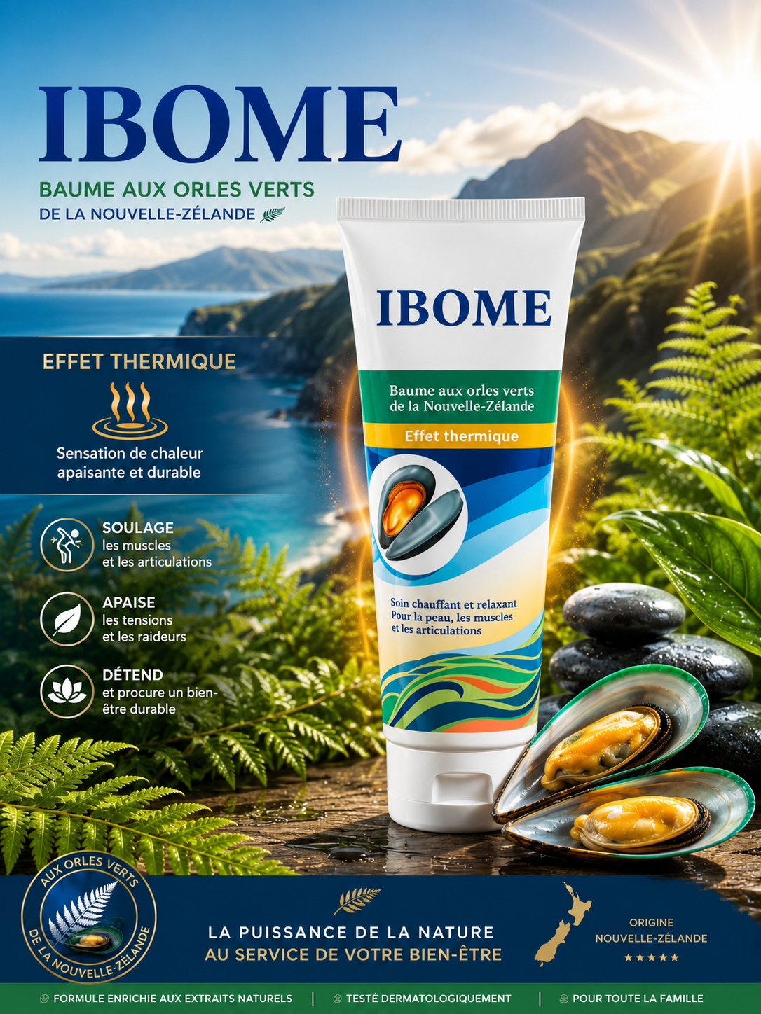 IBOME®️ – Confort articulaire & Qualité allemande